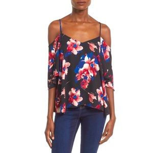 Leith Open Shoulder Top Size Small